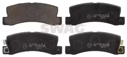 Комплект тормозных колодок, дисковый тормоз SWAG купить